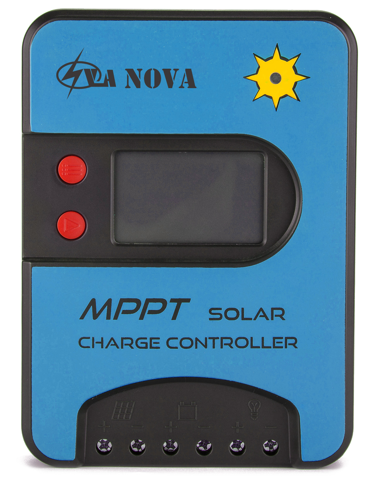30A MPPT Solarladeregler Solarregler 12V/24V Auto-LCD-Display